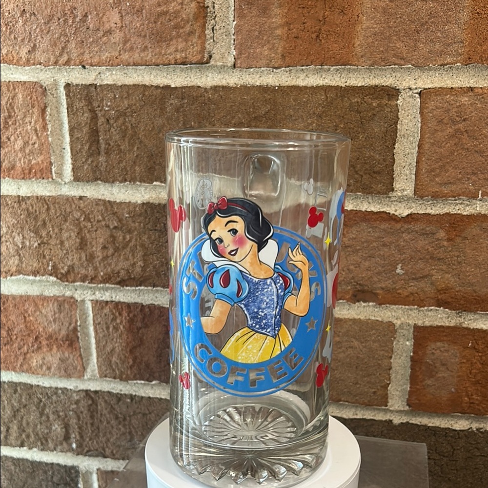 Snow White Glass heavy Sport Mug